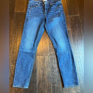 Loft jeans size 30 modern skinny